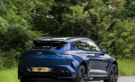 2023 Aston Martin DBX707 (Color: Plasma Blue) Rear Three-Quarter Wallpapers 450x275 (16)