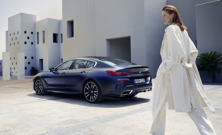 2023 BMW 8 Series Gran Coupe Rear Three-Quarter Wallpapers 450x275 (11)
