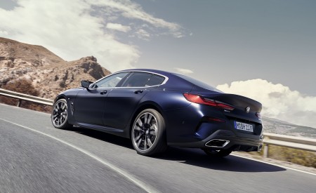 2023 BMW 8 Series Gran Coupe Rear Three-Quarter Wallpapers 450x275 (2)