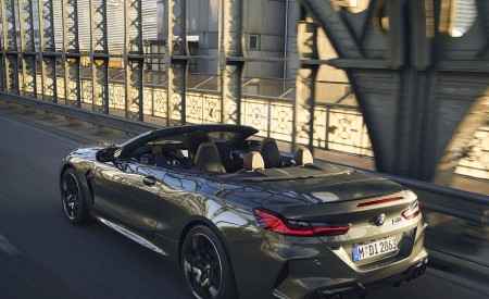2023 BMW M8 Competition Convertible Rear Three-Quarter Wallpapers 450x275 (3)