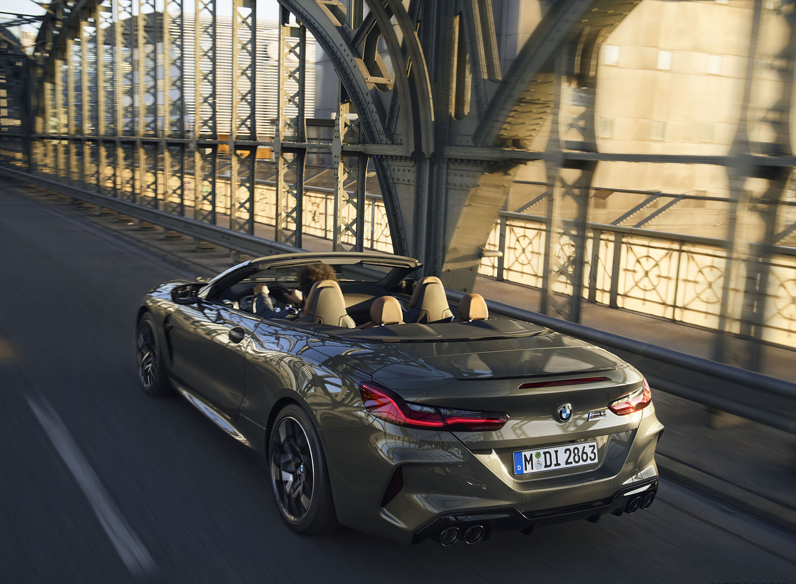2023 BMW M8 Competition Convertible Rear Three-Quarter Wallpapers (4)