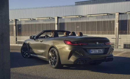 2023 BMW M8 Competition Convertible Rear Three-Quarter Wallpapers 450x275 (8)