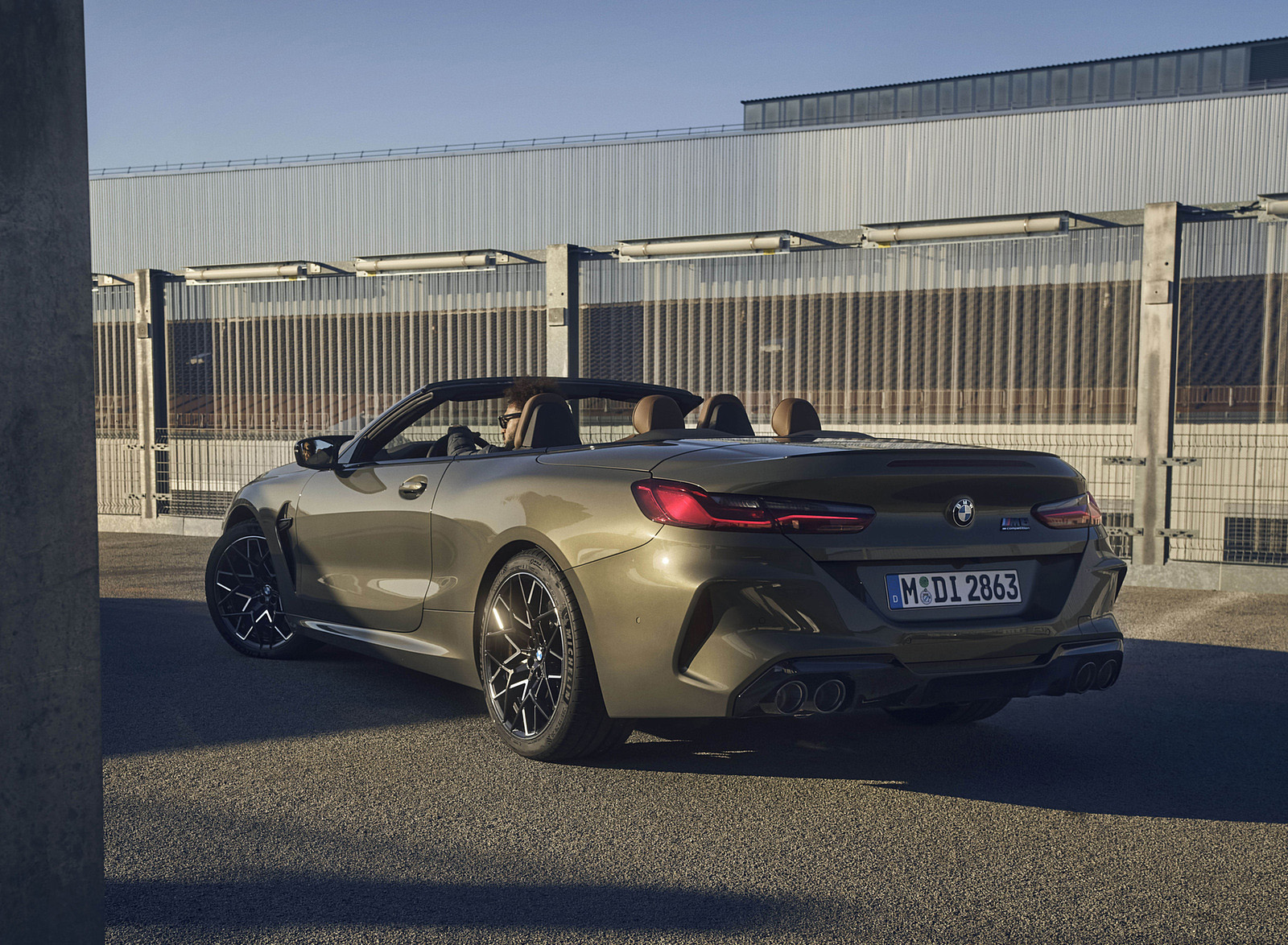2023 BMW M8 Competition Convertible Rear Three-Quarter Wallpapers (8)
