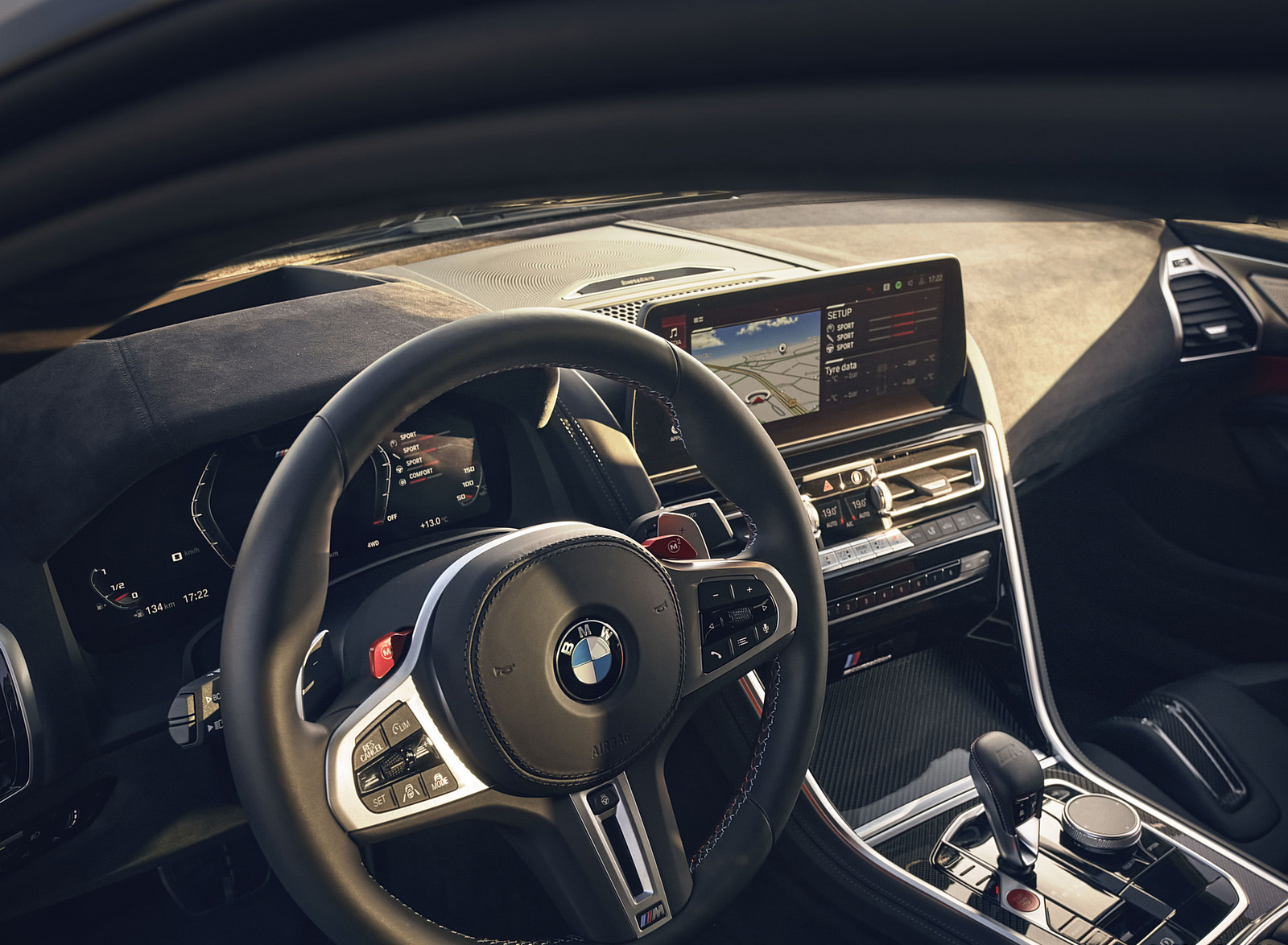 2023 BMW M8 Competition Gran Coupé Interior Detail Wallpapers #15 of 20