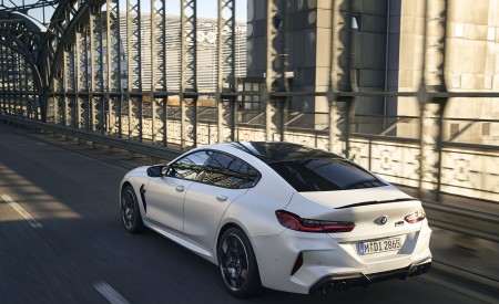 2023 BMW M8 Competition Gran Coupé Rear Three-Quarter Wallpapers 450x275 (4)