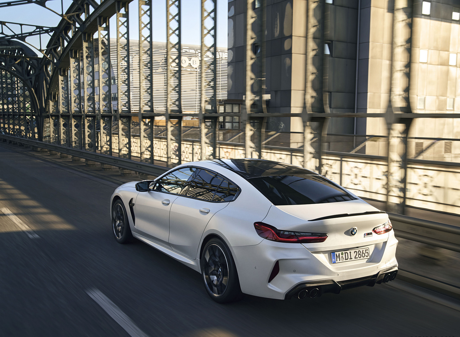 2023 BMW M8 Competition Gran Coupé Rear Three-Quarter Wallpapers (4)