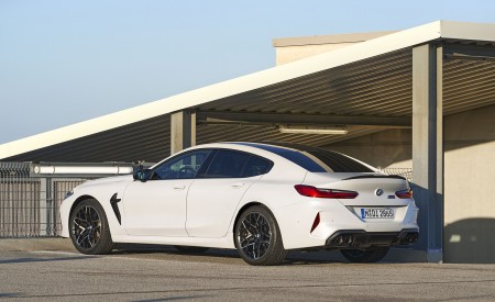 2023 BMW M8 Competition Gran Coupé Rear Three-Quarter Wallpapers 450x275 (11)