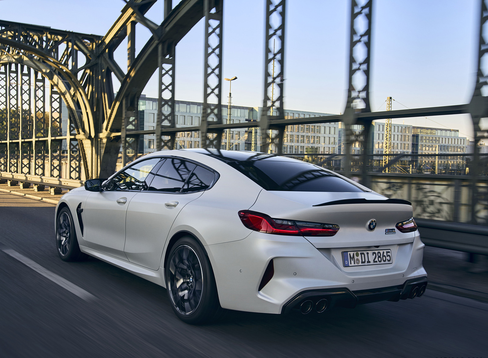 2023 BMW M8 Competition Gran Coupé Rear Three-Quarter Wallpapers (2)