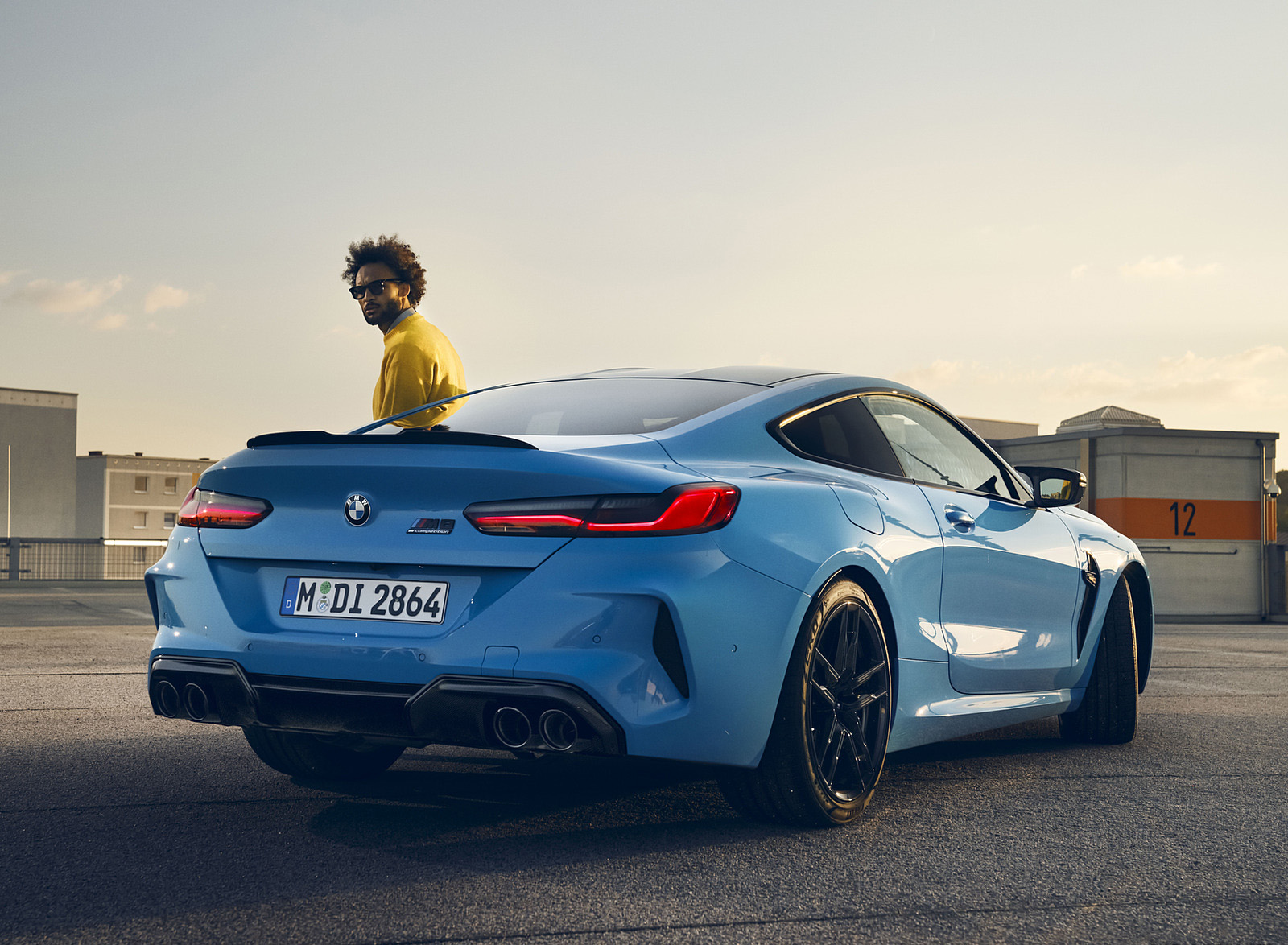 2023 BMW M8 Coupe Competition Rear Three-Quarter Wallpapers (8)
