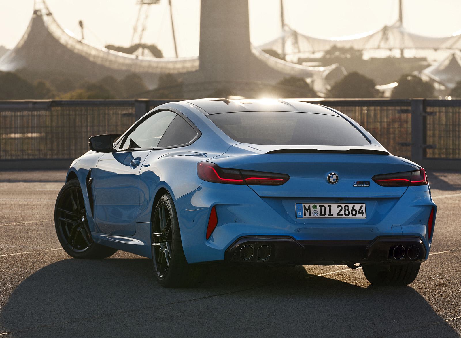 2023 BMW M8 Coupe Competition Rear Three-Quarter Wallpapers (10)