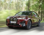2023 BMW iX M60 (Color: Aventurine Red) Front Three-Quarter Wallpapers 150x120