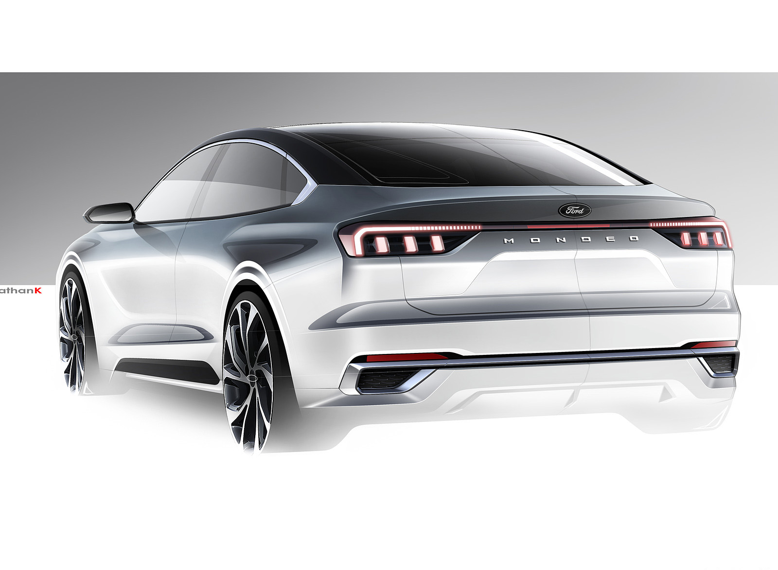 2023 Ford Mondeo Design Sketch Wallpapers (10)