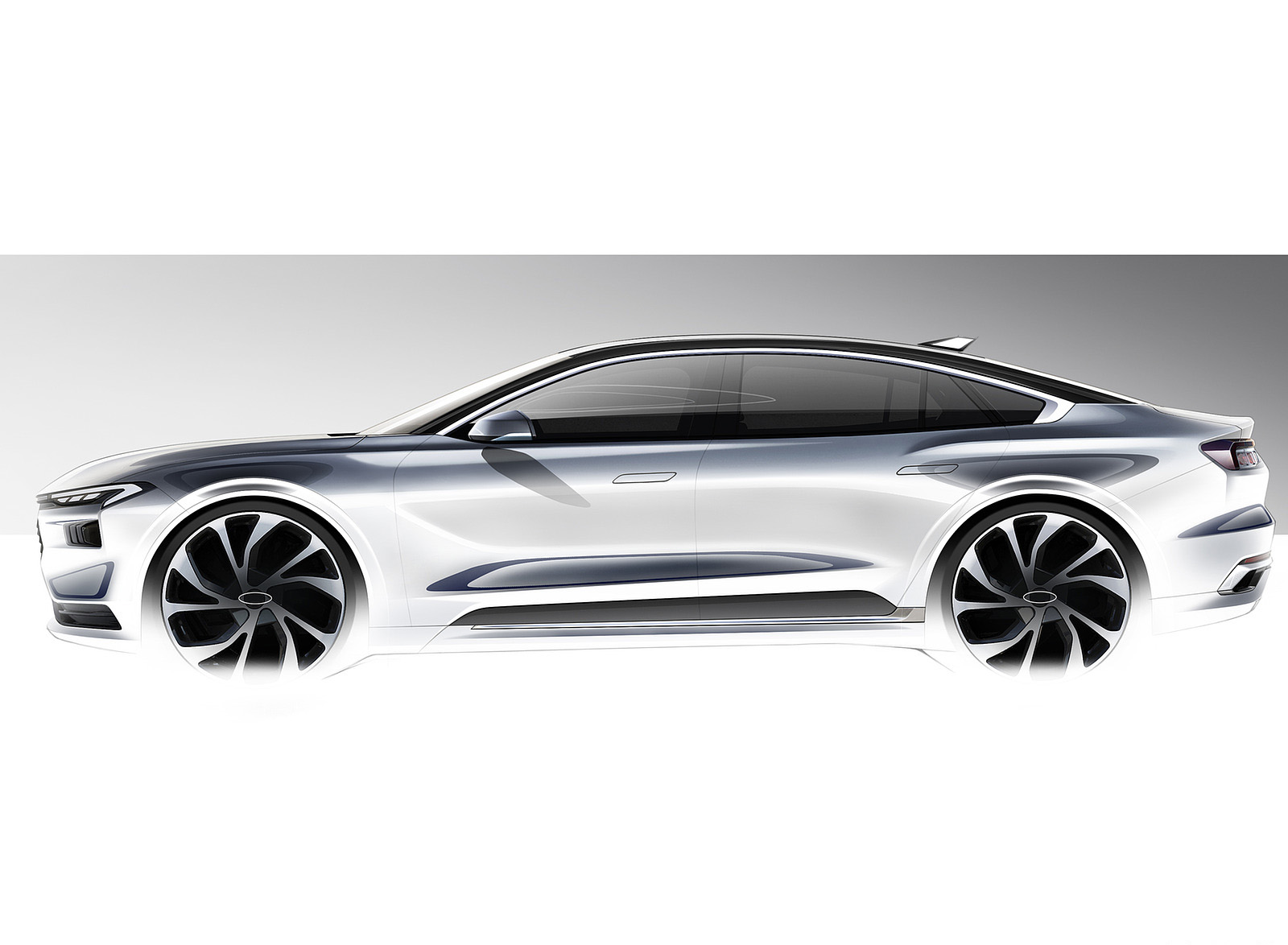 2023 Ford Mondeo Design Sketch Wallpapers (9)
