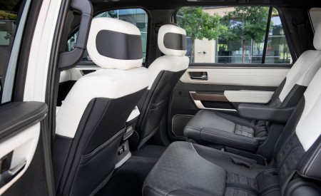 2023 Toyota Sequoia Capstone Interior Rear Seats Wallpapers 450x275 (108)