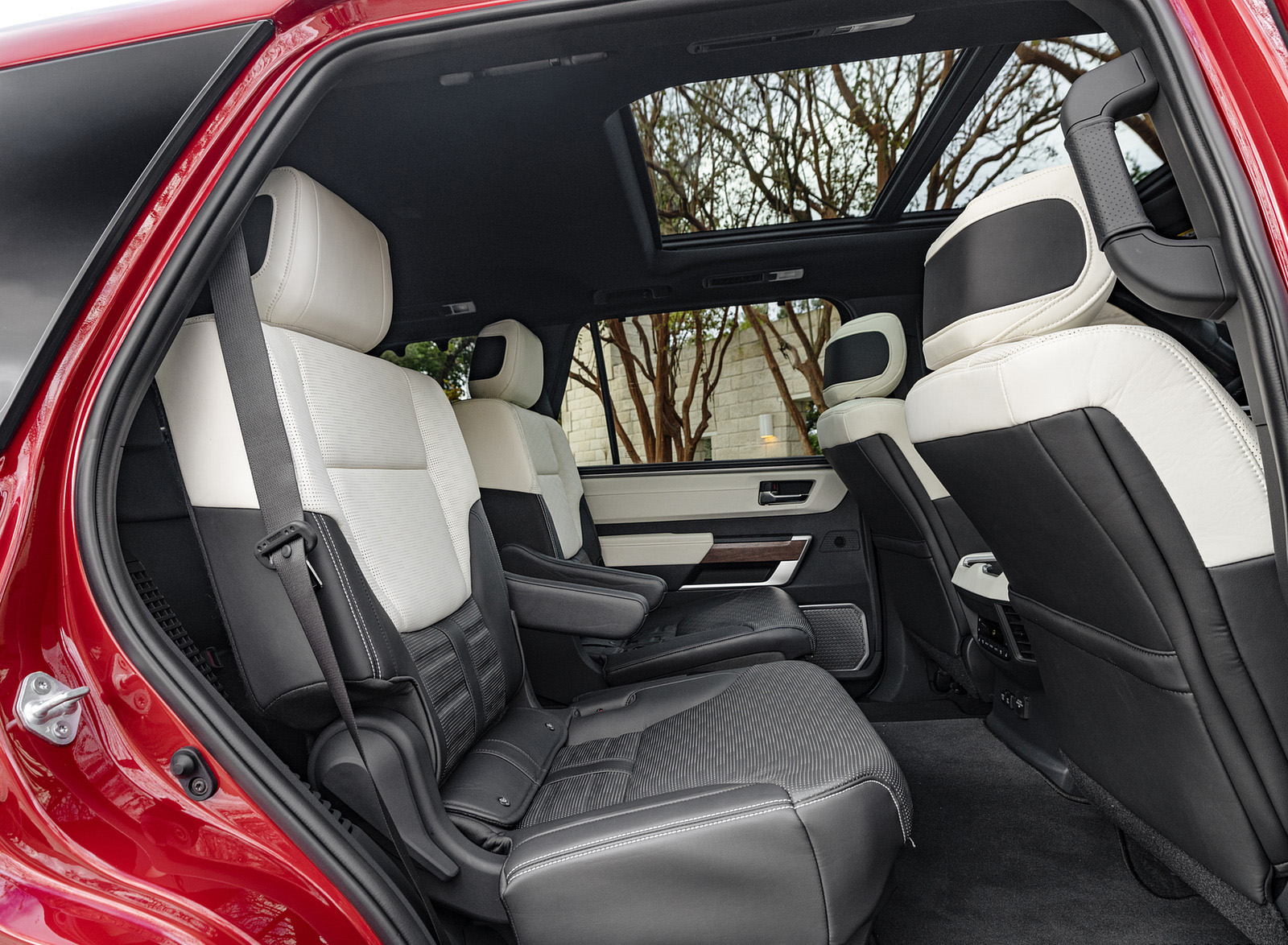 2023 Toyota Sequoia Capstone Interior Rear Seats Wallpapers #19 of 119