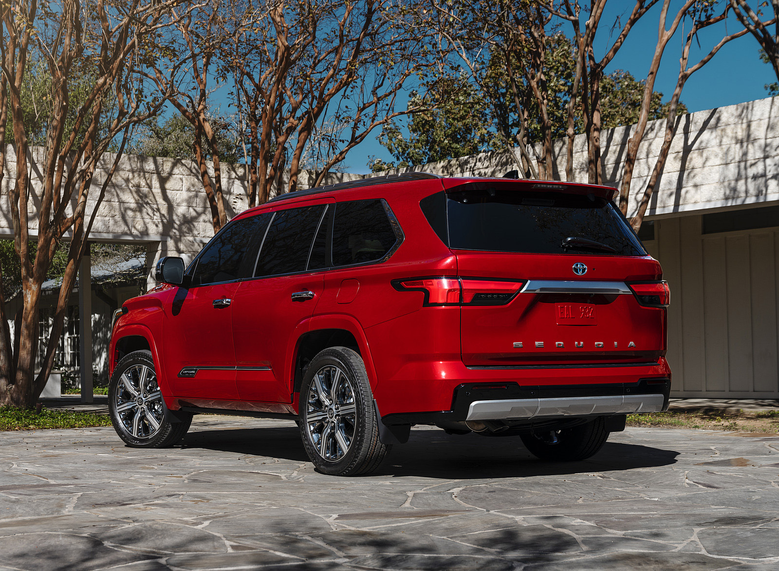 2023 Toyota Sequoia Capstone Rear Three-Quarter Wallpapers (3)