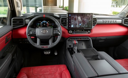 2023 Toyota Sequoia TRD Pro Interior Cockpit Wallpapers 450x275 (90)