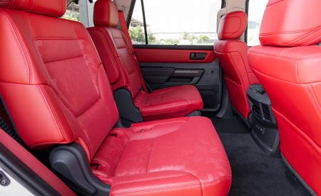 2023 Toyota Sequoia TRD Pro Interior Rear Seats Wallpapers 450x275 (107)