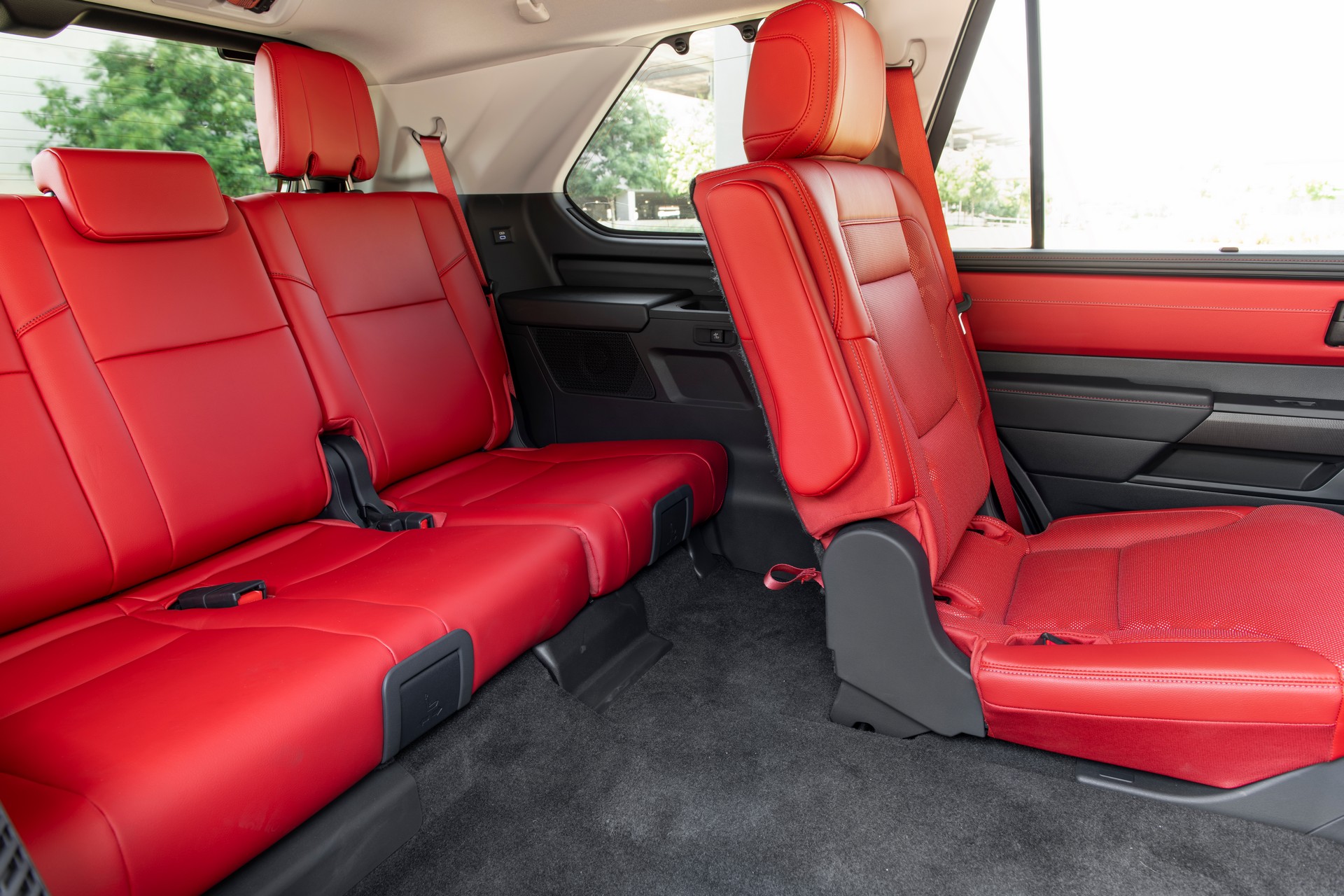 2023 Toyota Sequoia TRD Pro Interior Rear Seats Wallpapers #108 of 114