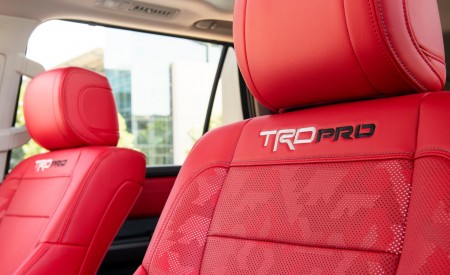 2023 Toyota Sequoia TRD Pro Interior Seats Wallpapers 450x275 (92)