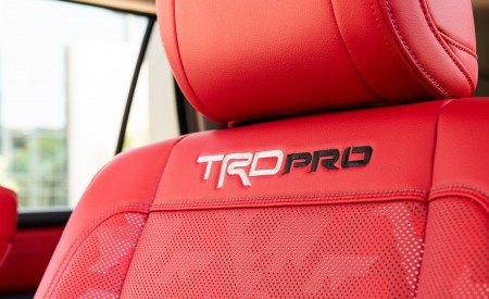2023 Toyota Sequoia TRD Pro Interior Seats Wallpapers 450x275 (93)