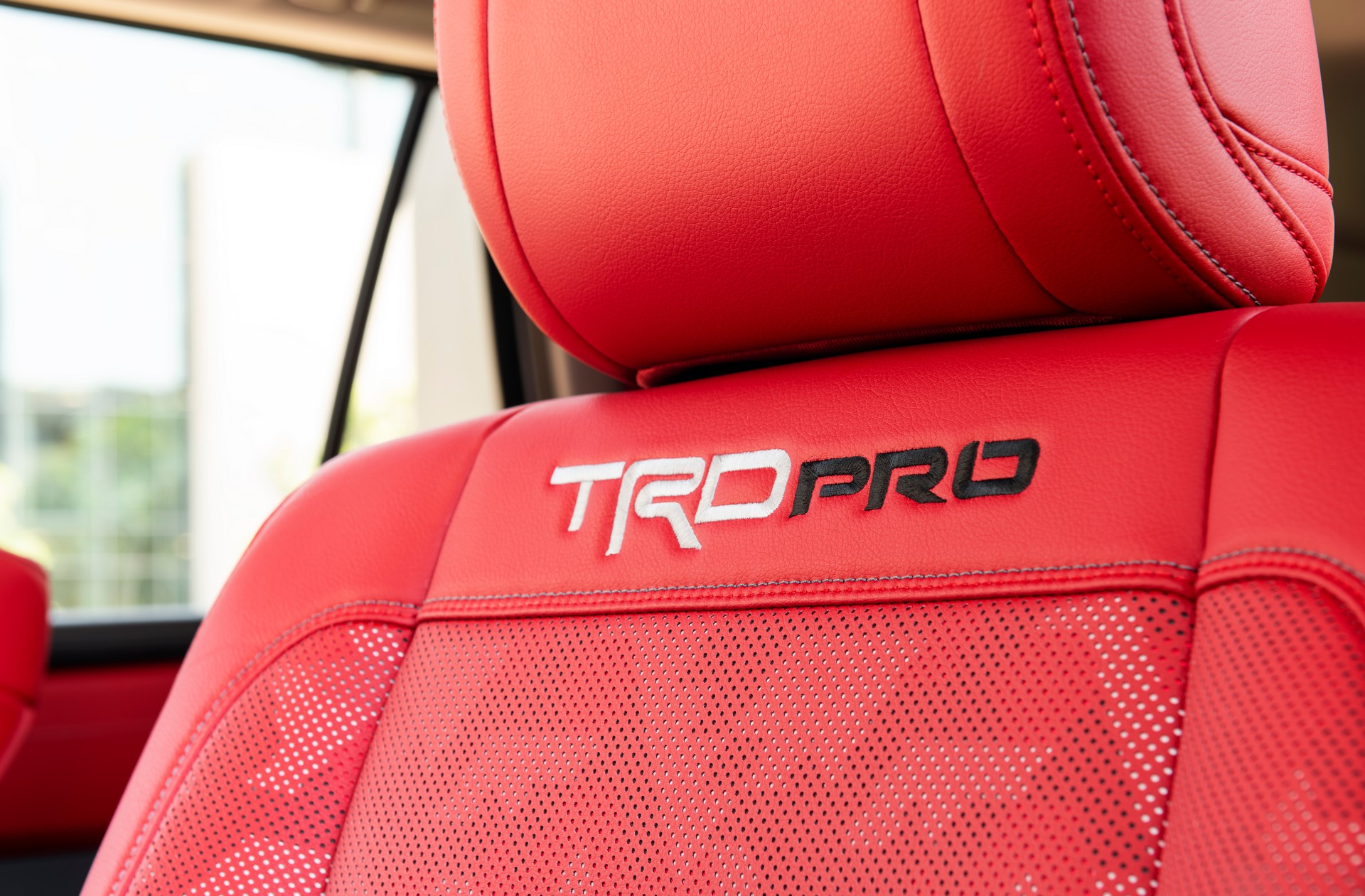 2023 Toyota Sequoia TRD Pro Interior Seats Wallpapers #93 of 114