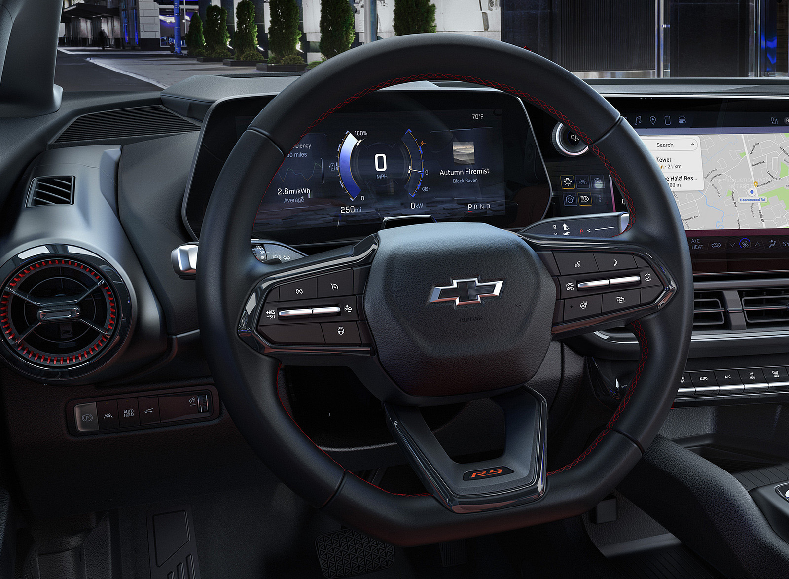 2024 Chevrolet Equinox EV 3RS Interior Steering Wheel Wallpapers #33 of 33