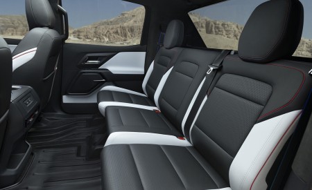 2024 Chevrolet Silverado EV RST Interior Rear Seats Wallpapers 450x275 (24)