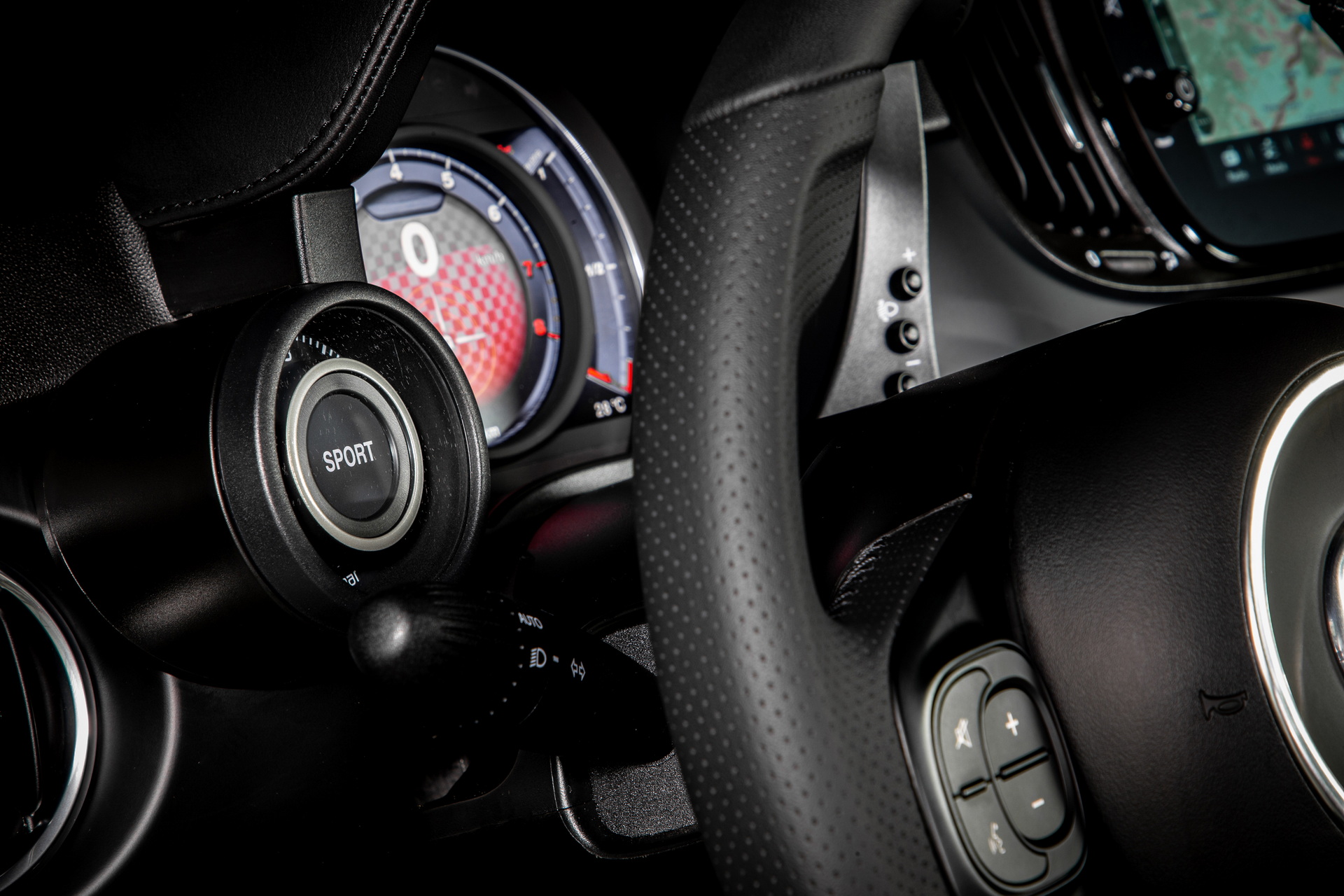 2022 Abarth F595 Interior Detail Wallpapers #24 of 24