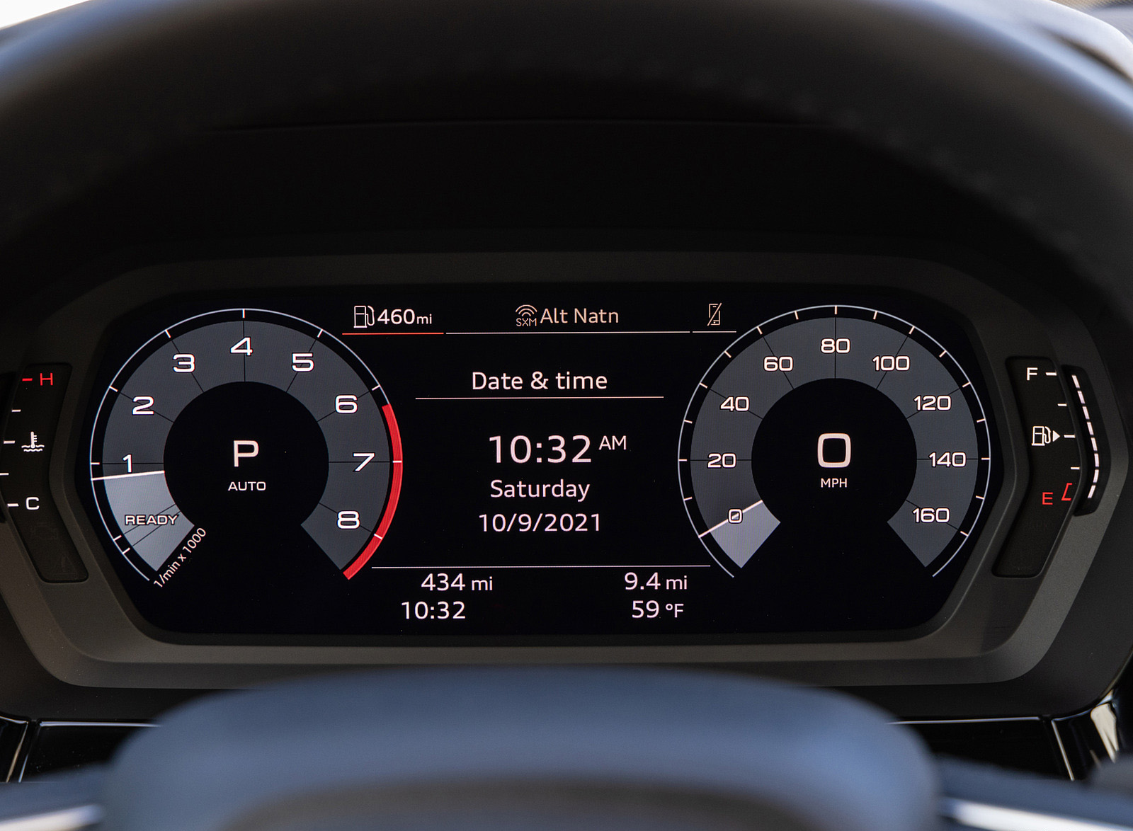 2022 Audi A3 (Color: Atoll Blue; US-Spec) Digital Instrument Cluster Wallpapers #45 of 58