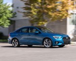 2022 Audi A3 (Color: Atoll Blue; US-Spec) Front Three-Quarter Wallpapers 150x120 (22)