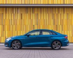 2022 Audi A3 (Color: Atoll Blue; US-Spec) Side Wallpapers 150x120