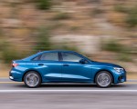 2022 Audi A3 (Color: Atoll Blue; US-Spec) Side Wallpapers 150x120