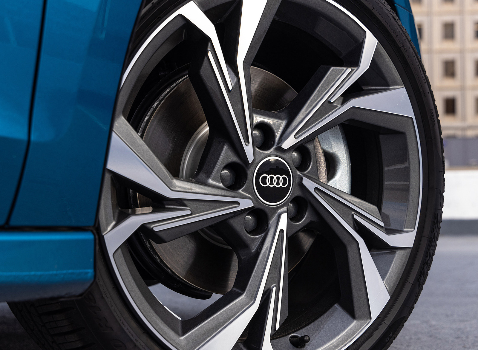 2022 Audi A3 (Color: Atoll Blue; US-Spec) Wheel Wallpapers #40 of 58