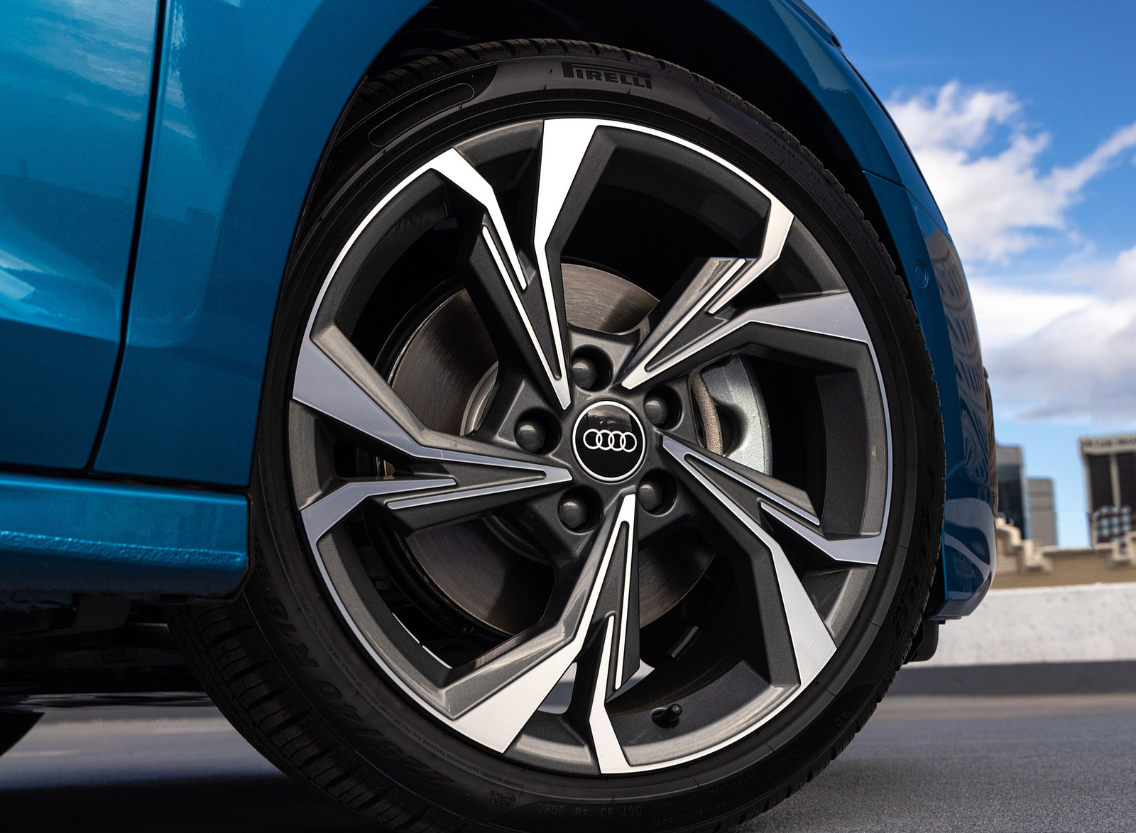 2022 Audi A3 (Color: Atoll Blue; US-Spec) Wheel Wallpapers  #39 of 58