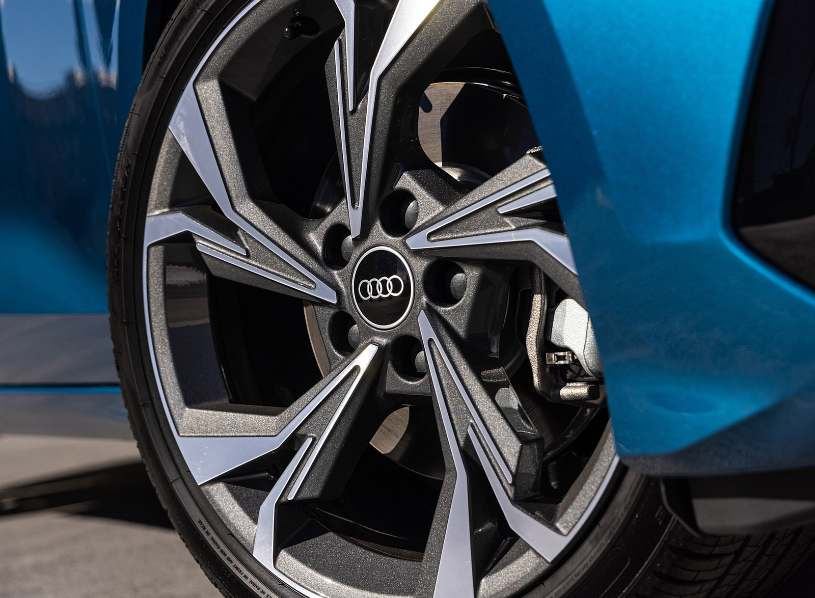 2022 Audi A3 (Color: Atoll Blue; US-Spec) Wheel Wallpapers #38 of 58