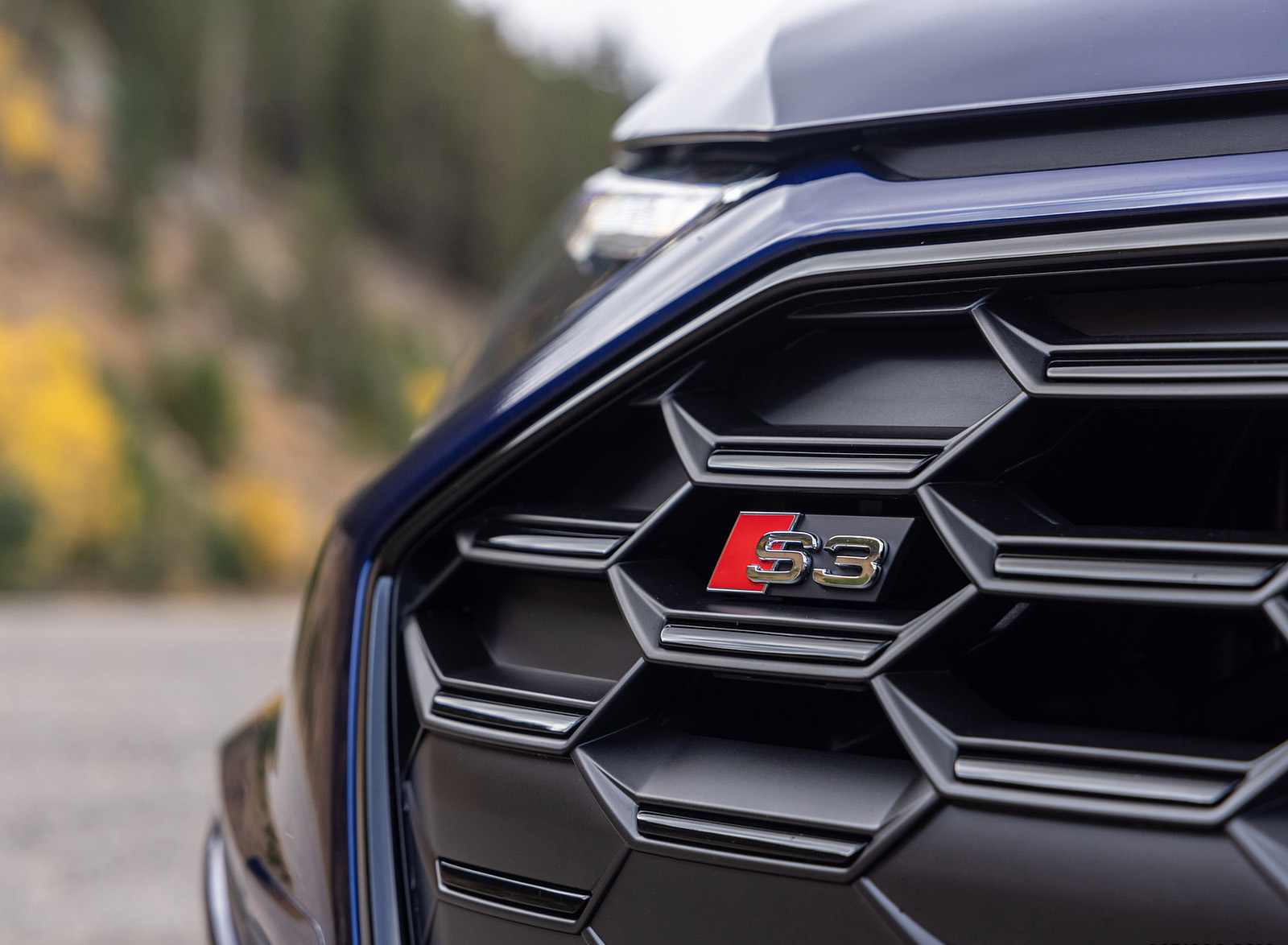 2022 Audi S3 (Color: Navarra Blue; US-Spec) Badge Wallpapers #80 of 90
