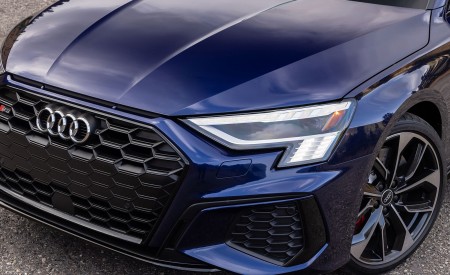2022 Audi S3 (Color: Navarra Blue; US-Spec) Headlight Wallpapers 450x275 (78)
