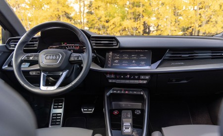 2022 Audi S3 (Color: Navarra Blue; US-Spec) Interior Cockpit Wallpapers 450x275 (84)
