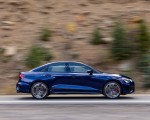 2022 Audi S3 (Color: Navarra Blue; US-Spec) Side Wallpapers 150x120