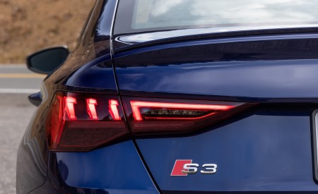 2022 Audi S3 (Color: Navarra Blue; US-Spec) Tail Light Wallpapers 450x275 (81)