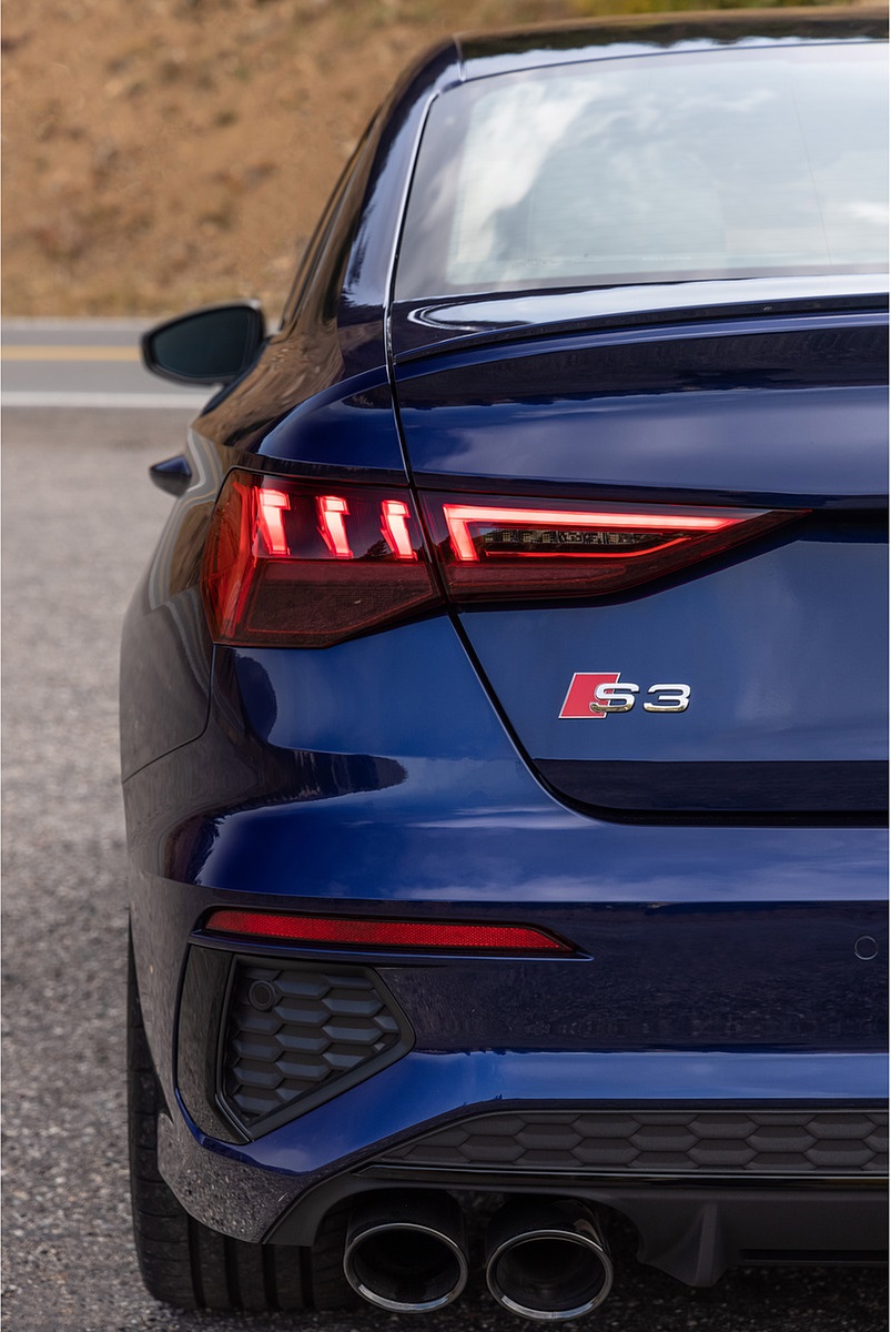 2022 Audi S3 (Color: Navarra Blue; US-Spec) Tail Light Wallpapers #82 of 90