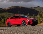 2022 Audi S3 (Color: Tango Red; US-Spec) Front Three-Quarter Wallpapers 150x120