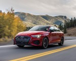 2022 Audi S3 (Color: Tango Red; US-Spec) Front Three-Quarter Wallpapers 150x120