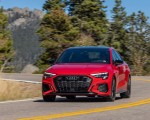 2022 Audi S3 (Color: Tango Red; US-Spec) Front Wallpapers  150x120