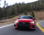 2022 Audi S3 (Color: Tango Red; US-Spec) Front Wallpapers 150x120