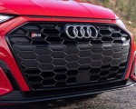 2022 Audi S3 (Color: Tango Red; US-Spec) Grille Wallpapers 150x120