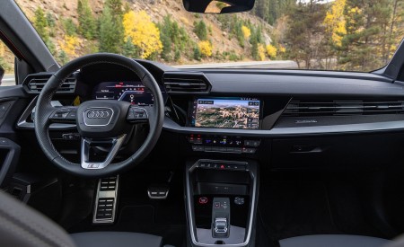 2022 Audi S3 (Color: Tango Red; US-Spec) Interior Cockpit Wallpapers 450x275 (43)