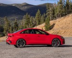 2022 Audi S3 (Color: Tango Red; US-Spec) Side Wallpapers 150x120