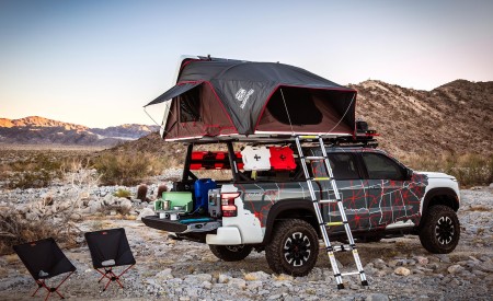 2022 Nissan Frontier Project Adventure Rear Three-Quarter Wallpapers 450x275 (17)